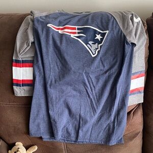 Nike NFL team apparel Athletic Cut Tee womans Small Patriot tee